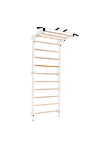 Gymnastický tréninkový žebřík HOME gym Basic - bílá