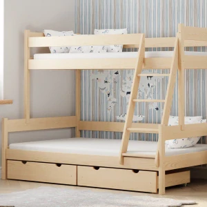 Patrová postel FAMILY pro 3 (90 / 120 x 200 cm)